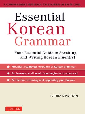 cover image of Essential Korean Grammar